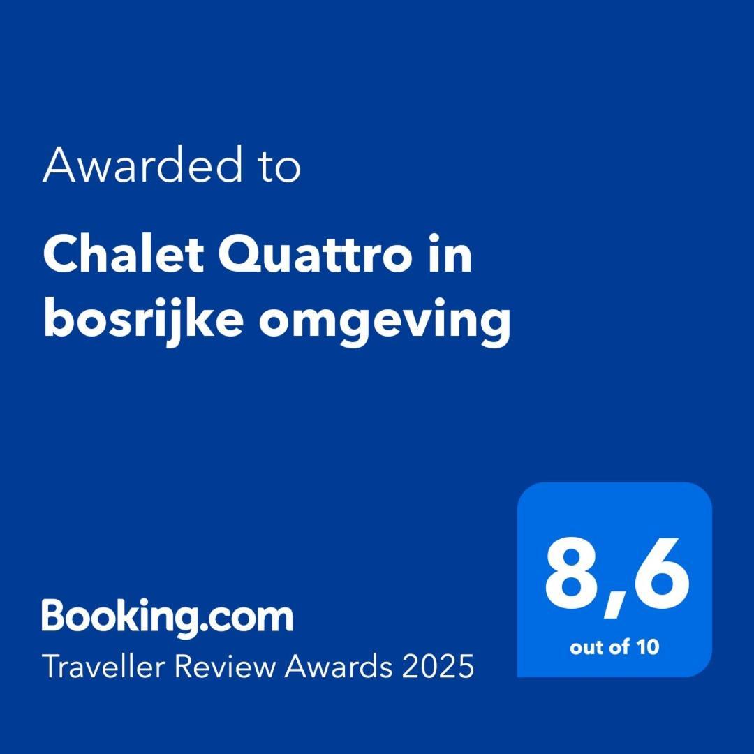 Chalet Quattro In Bosrijke Omgeving Anloo Экстерьер фото
